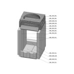 Šamotová komora komplet KV DYNAMIC B 3G 38.50.01  